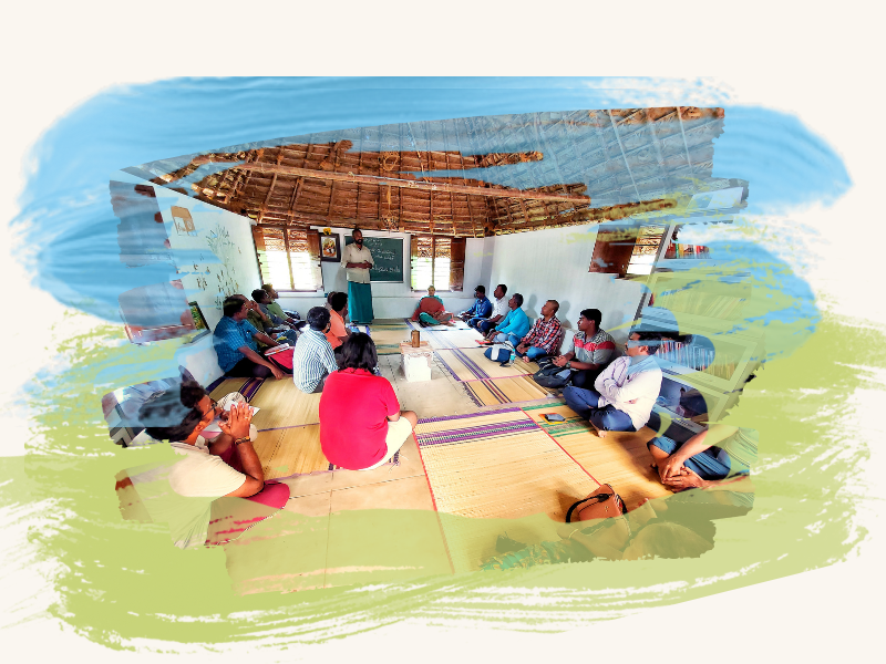 VEFS organic farming training session